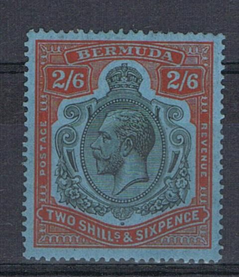 Image of Bermuda SG 89j LMM British Commonwealth Stamp